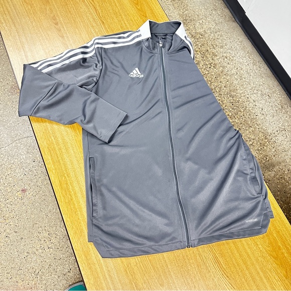 Adidas Full tracksuit, gray extra-large - Picture 7 of 8